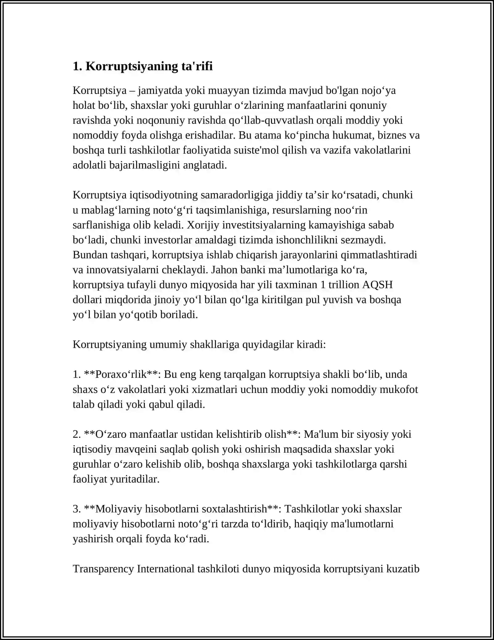 KORRUPSIYANING MOHIYATI VA UNING OQIBATLARI 3