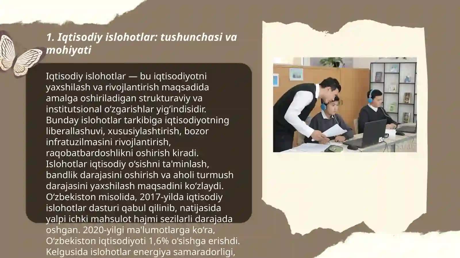 Iqtisodiy islohotlar: tushunchasi va mohiyati 3