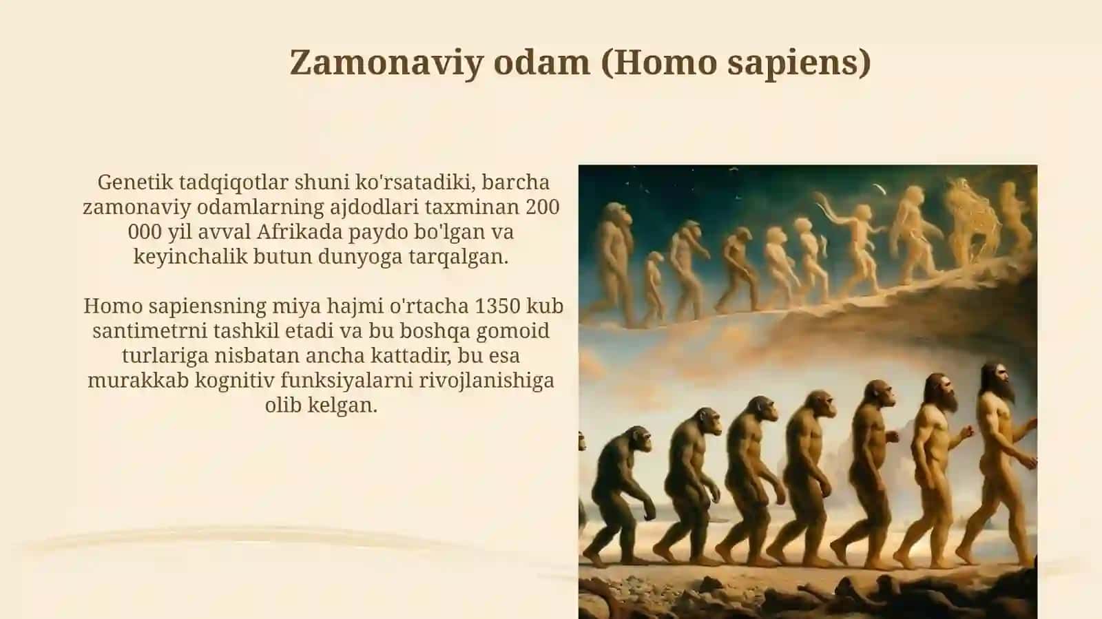 Antropogenezhaqida 3