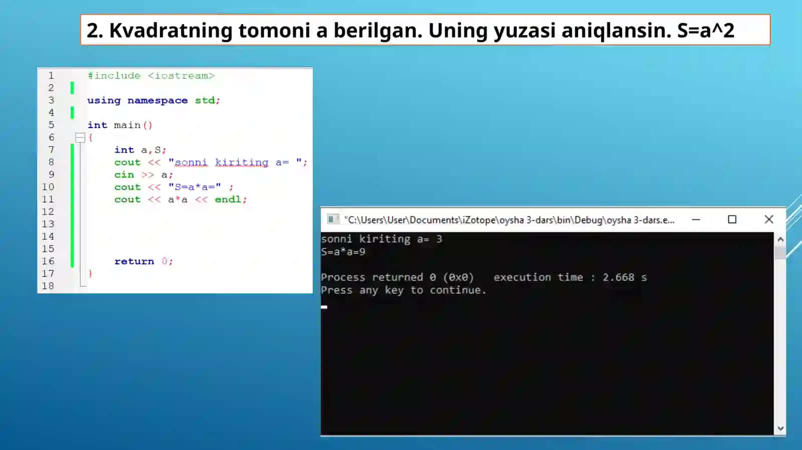 Matematika Yo'nalishi 1-Bosqich 25.06 - Guruh talabasi 3