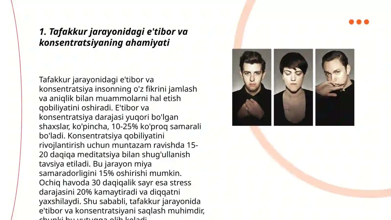 Klinik psixologiya fanidan tayyorlagan slayd taqdimoti 3