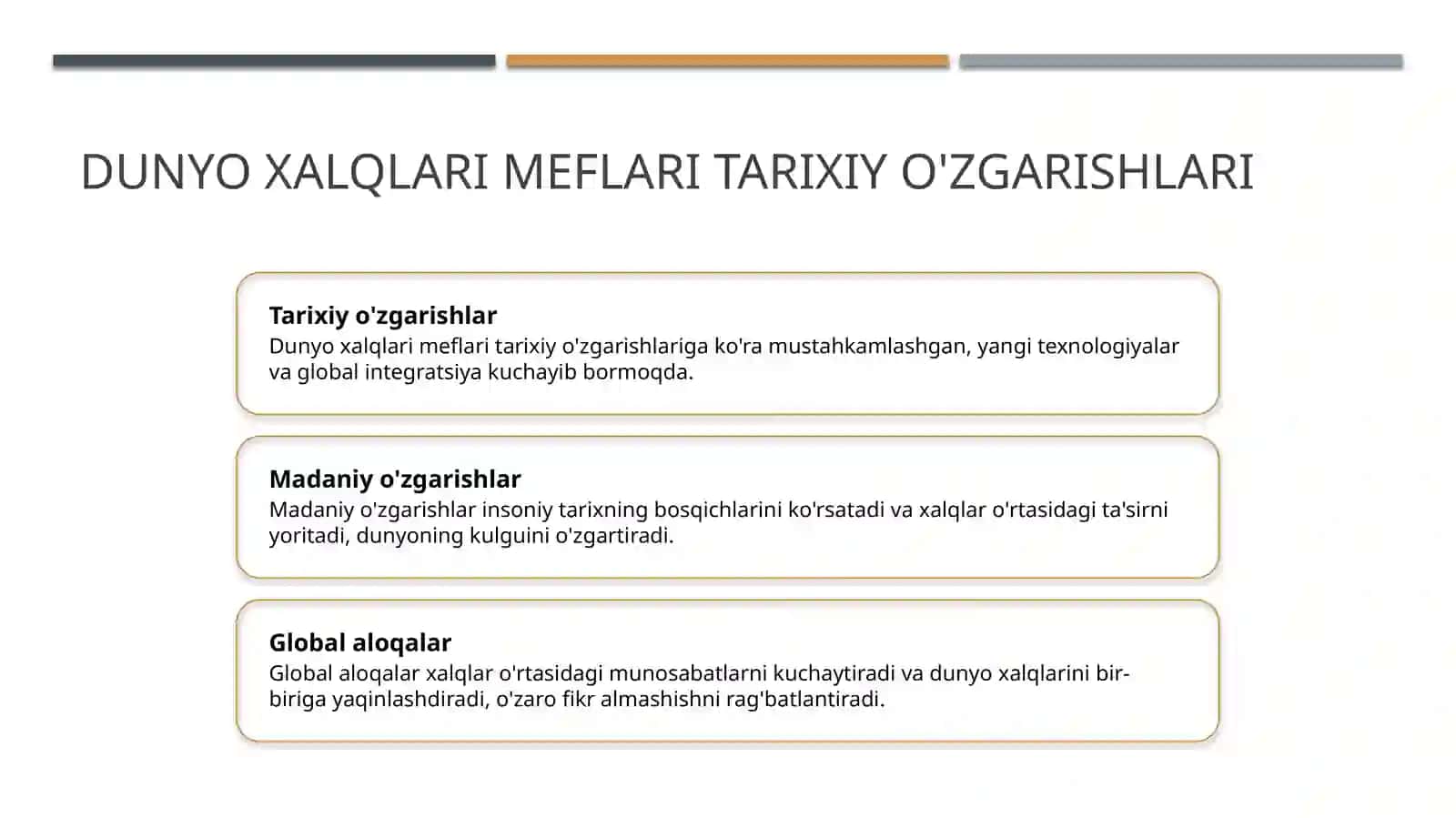 Dunyo xalqlari Meflari haqida haqida fikringiz 3