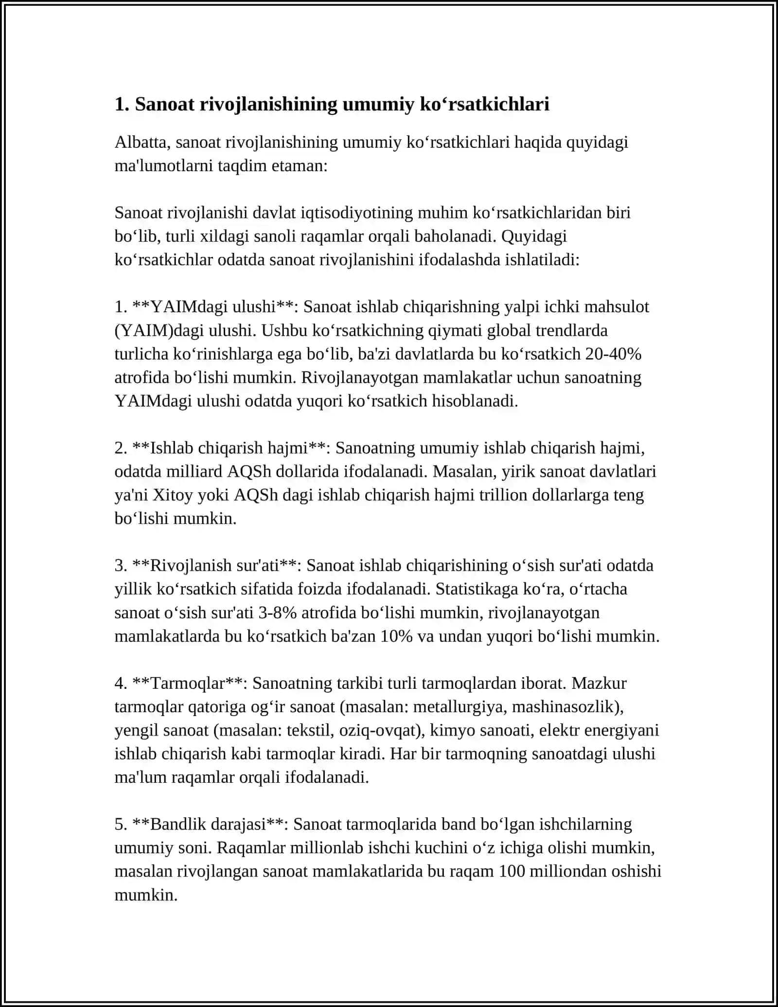 Sanoat Ishlab Chiqarishi va Kadrlar 3