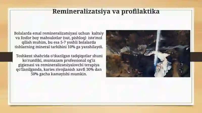 Mineralizatsiya, demineralizatsiya va remineralizatsiya jarayonlari 3