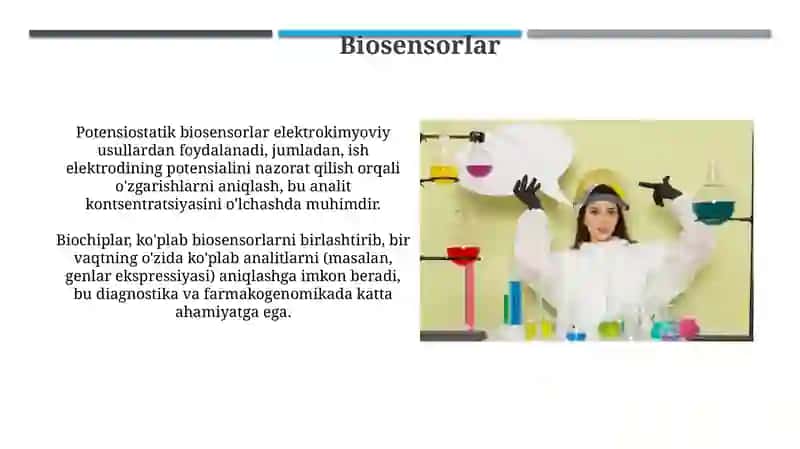 Elektrokimyoviy sensorlar 3