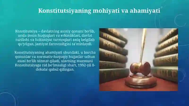 Konstitutsiya-huquqiy davlat va baxtiyor jamiyat poydevori 3