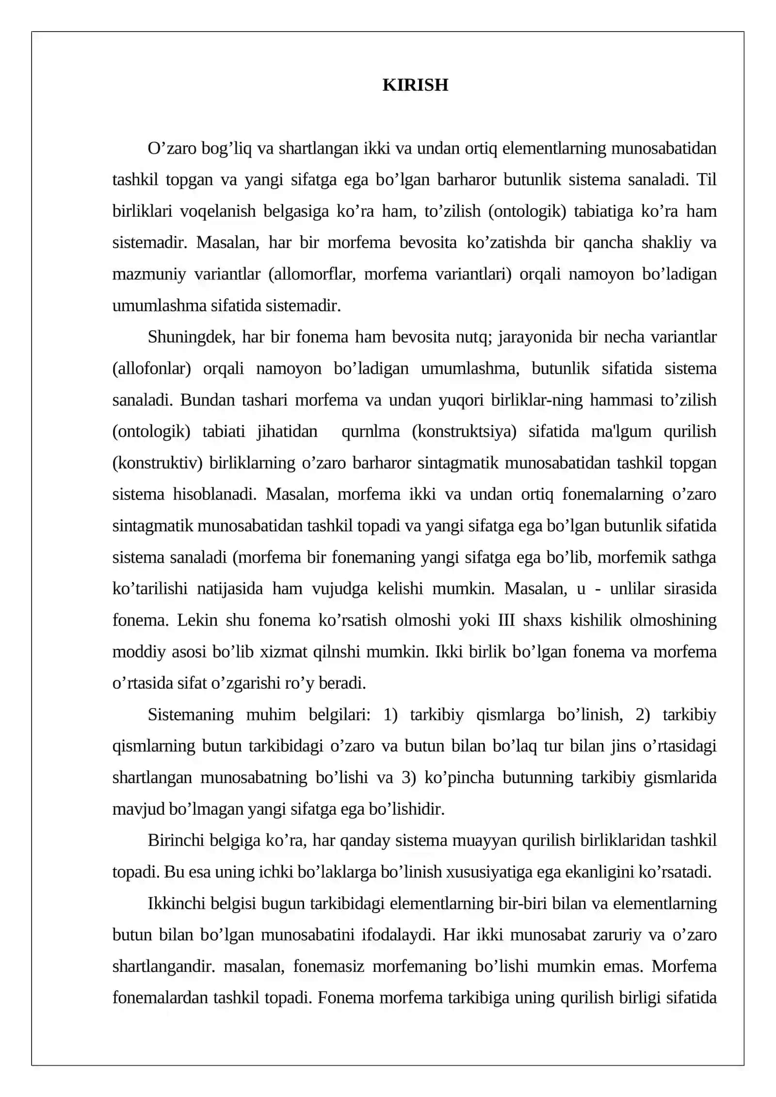 REFERAT Turli til sistemalarini qiyosiy o'rganishning zamonaviy metodlari 3