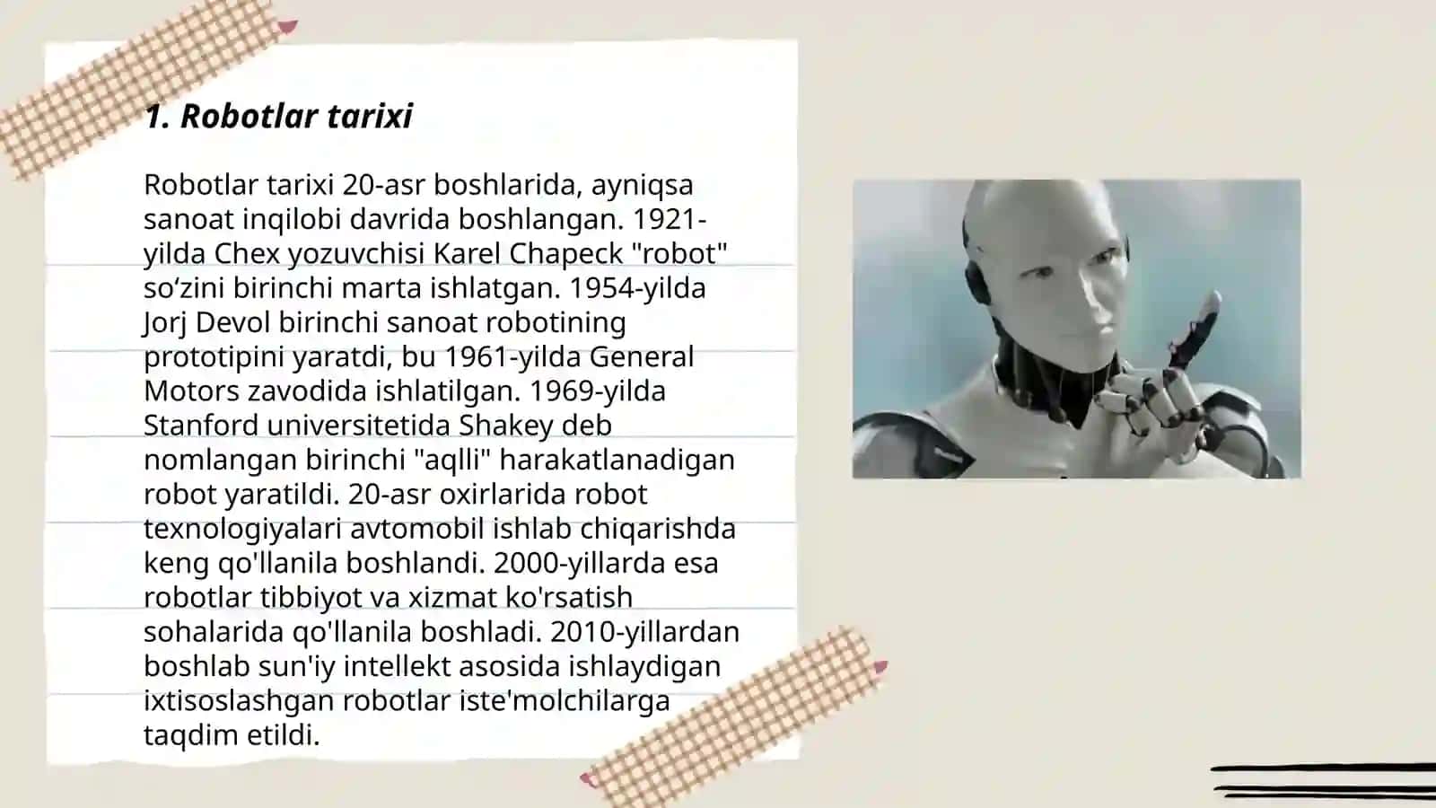 Robotlar tarixi 3