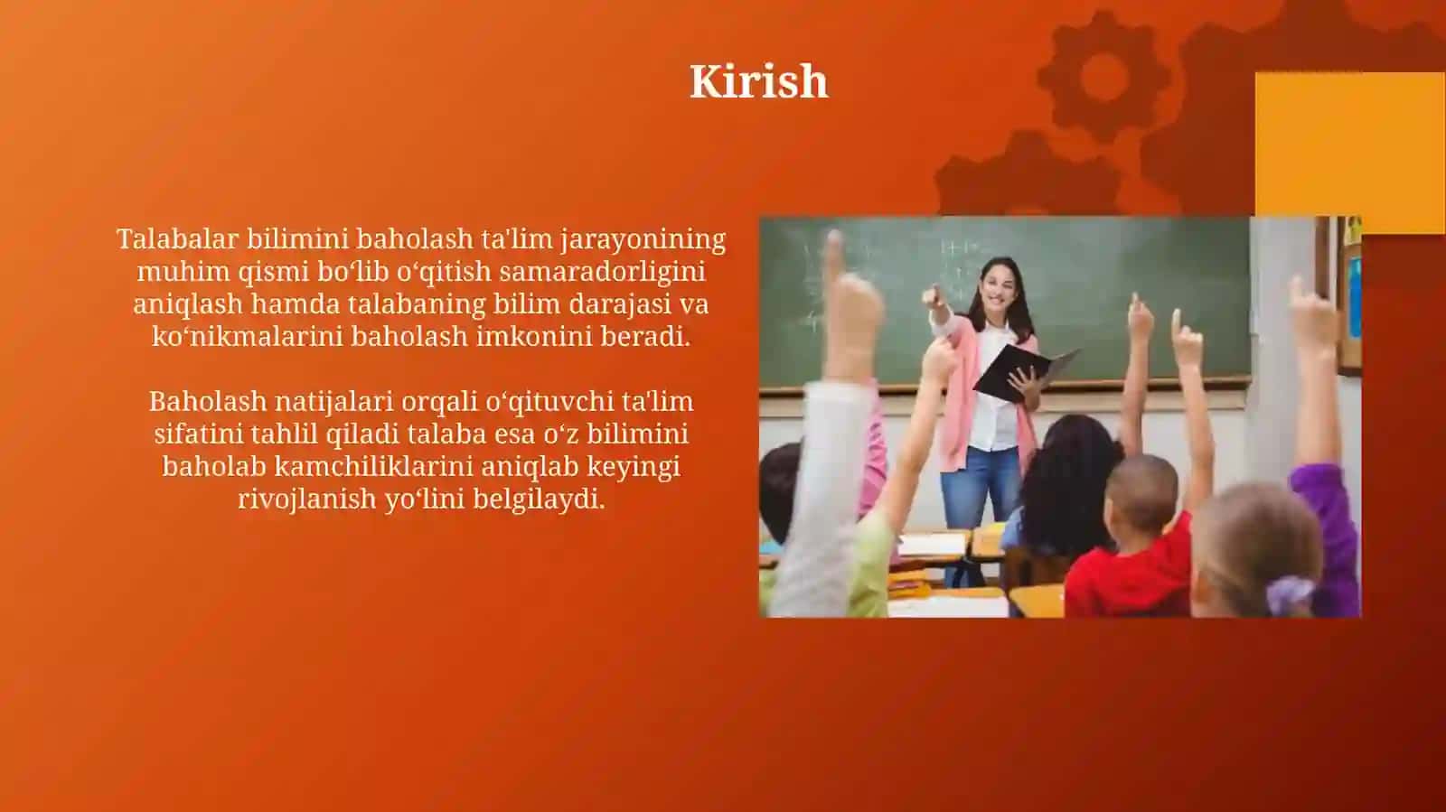 Talabalar bilimini baxlash uslubi 3