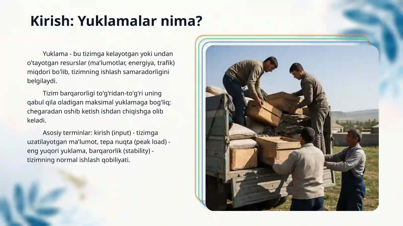 Yuklamalar 3