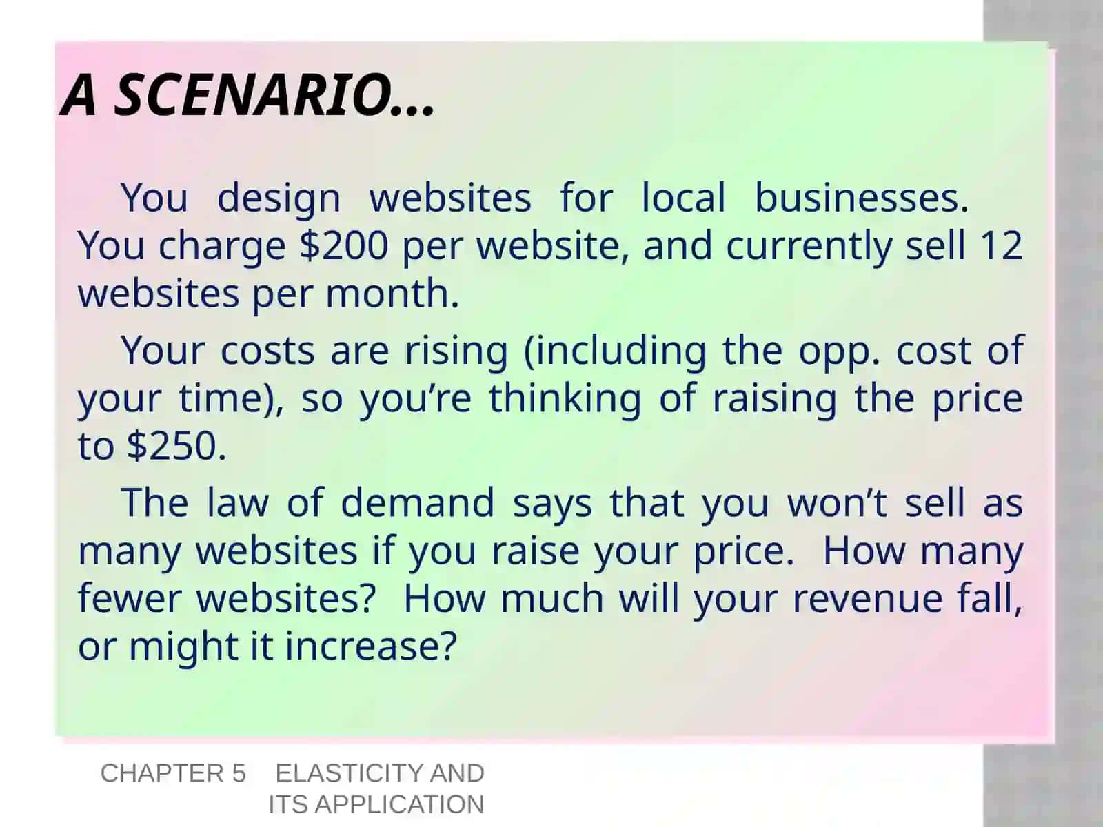 Elasticity of demand and supply 3