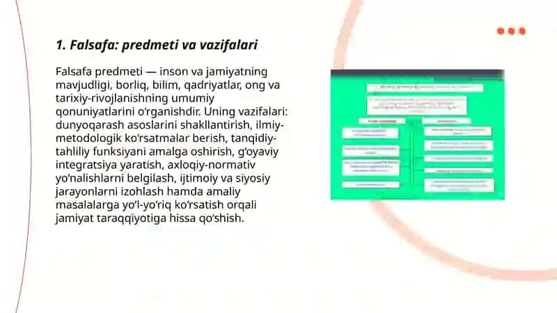 Falsafa: predmeti va vazifalari 3