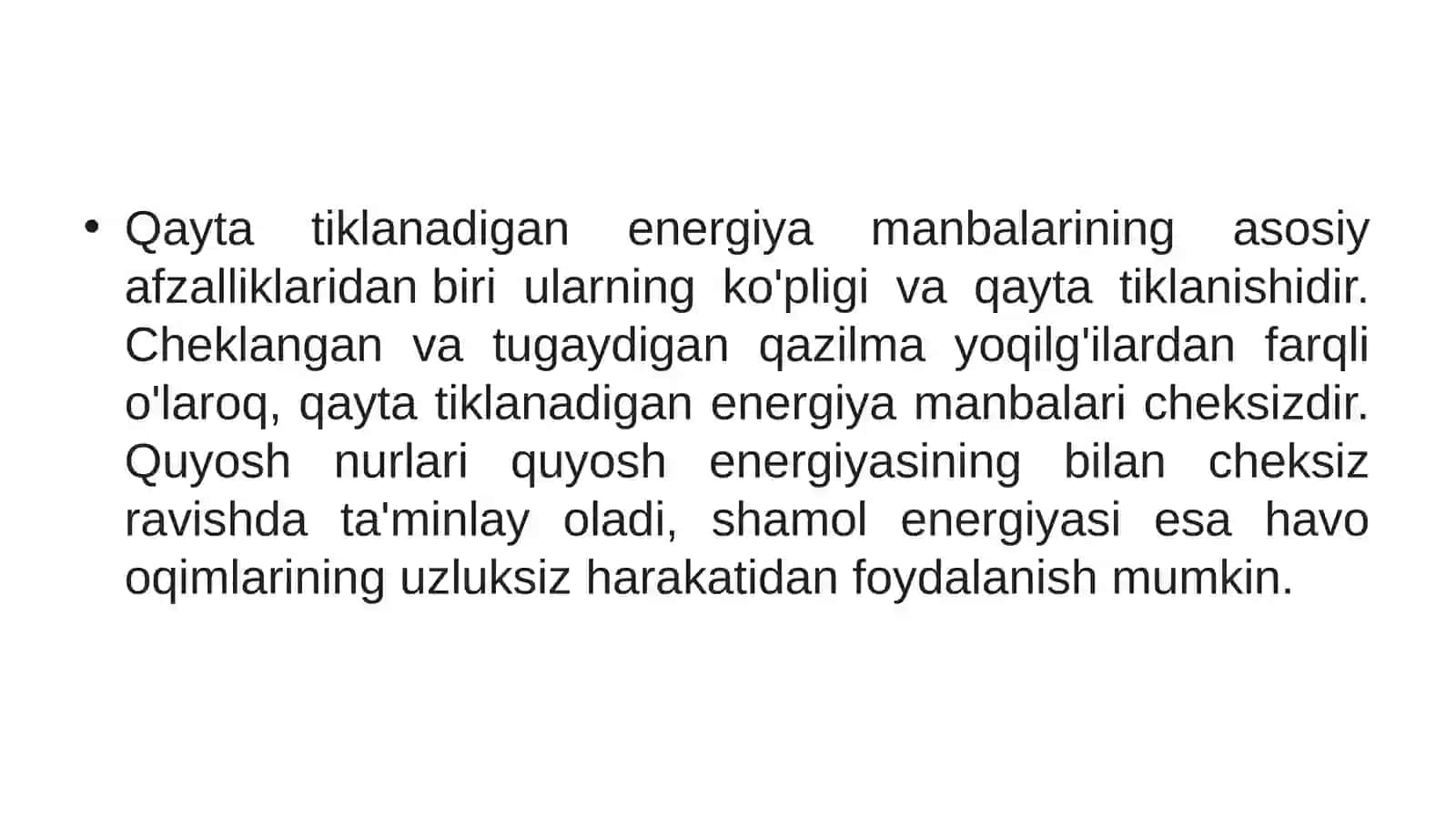Energetika zaxiralaridan foydalanish jarayonlari 3