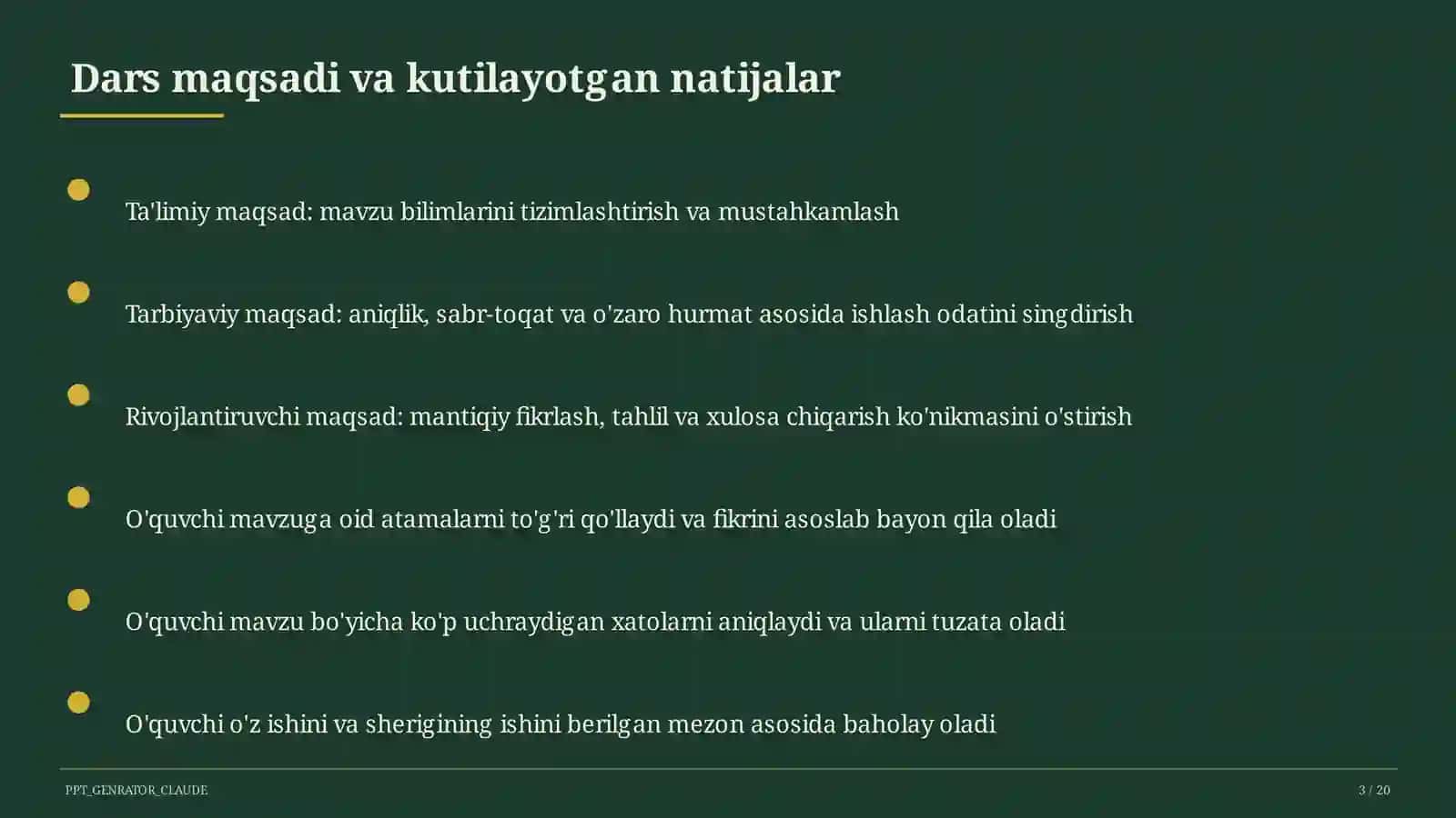 Hayvonlarning turlari: sutemizuvchilar, qushlar, baliqlar (3-sinf) 3