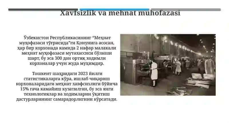 Xavfsizlik va mehnat muhofazasi 3