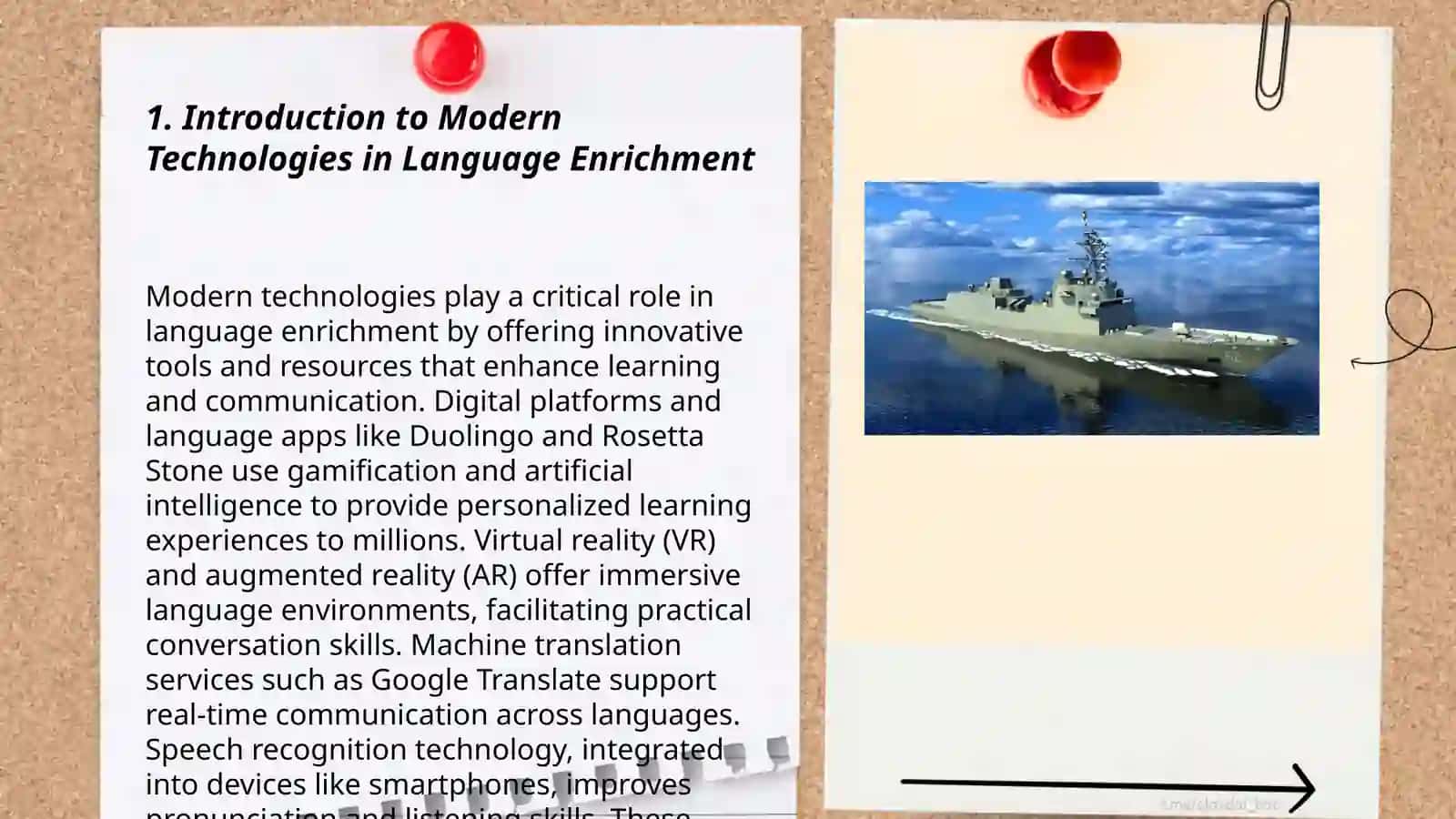 Modern technologies in the enrichment of lexical material in English 3