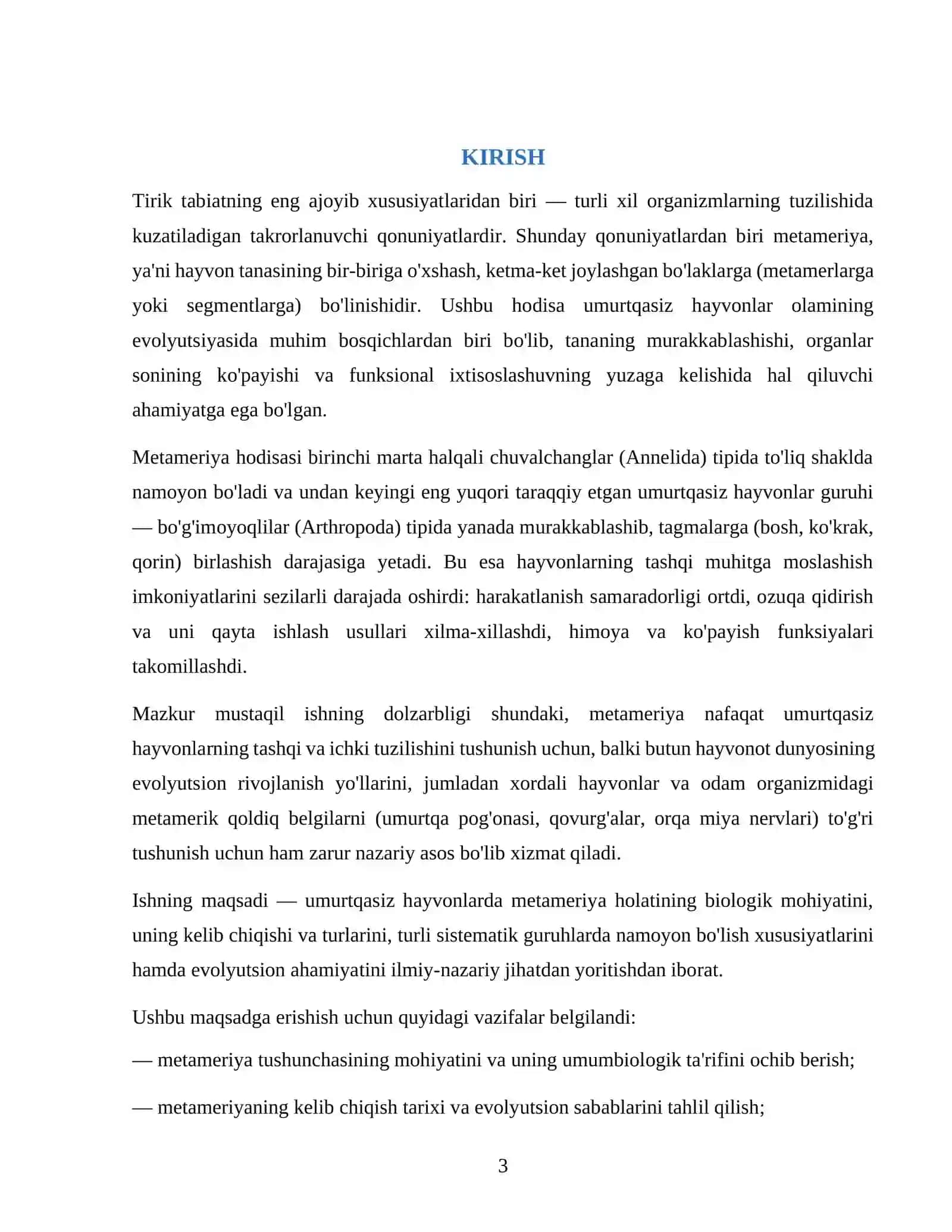 UMURTQASIZ HAYVONLARDA METAMERIYA HOLATINING MOHIYATI 3
