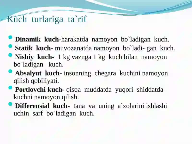 Bolalar va o`smirlarning jismoniy sifatlarini rivojlantirish 3