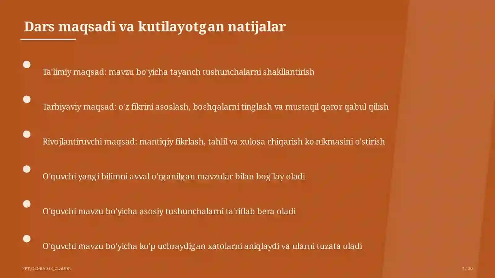 Gapning ikkinchi darajali bo'laklari (8-sinf) 3