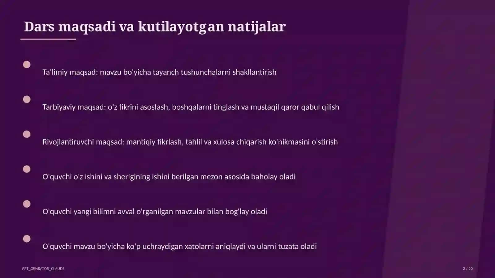 Aniq integral va yuzalarni hisoblash (11-sinf) 3