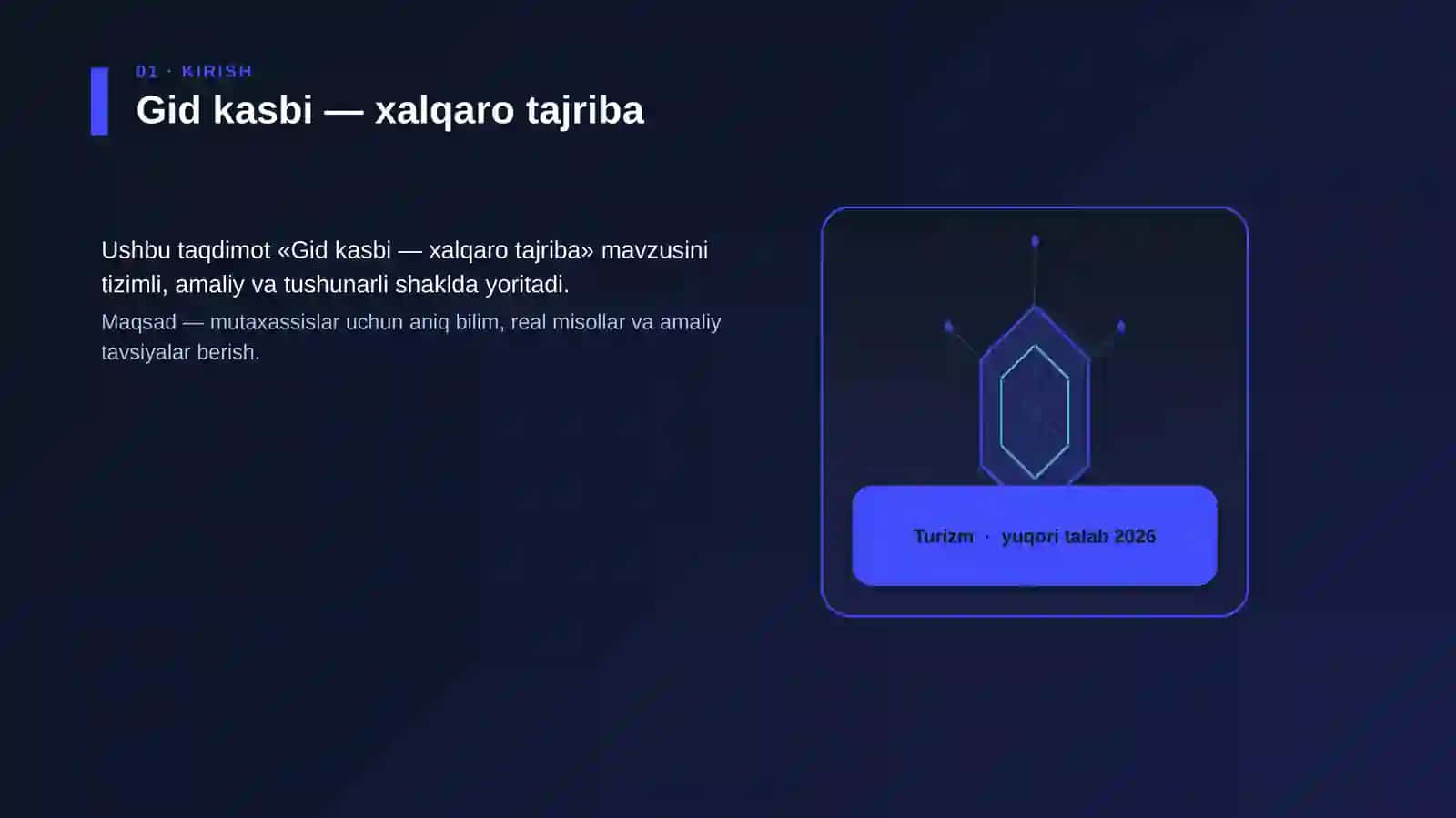 Gid kasbi — xalqaro tajriba 3