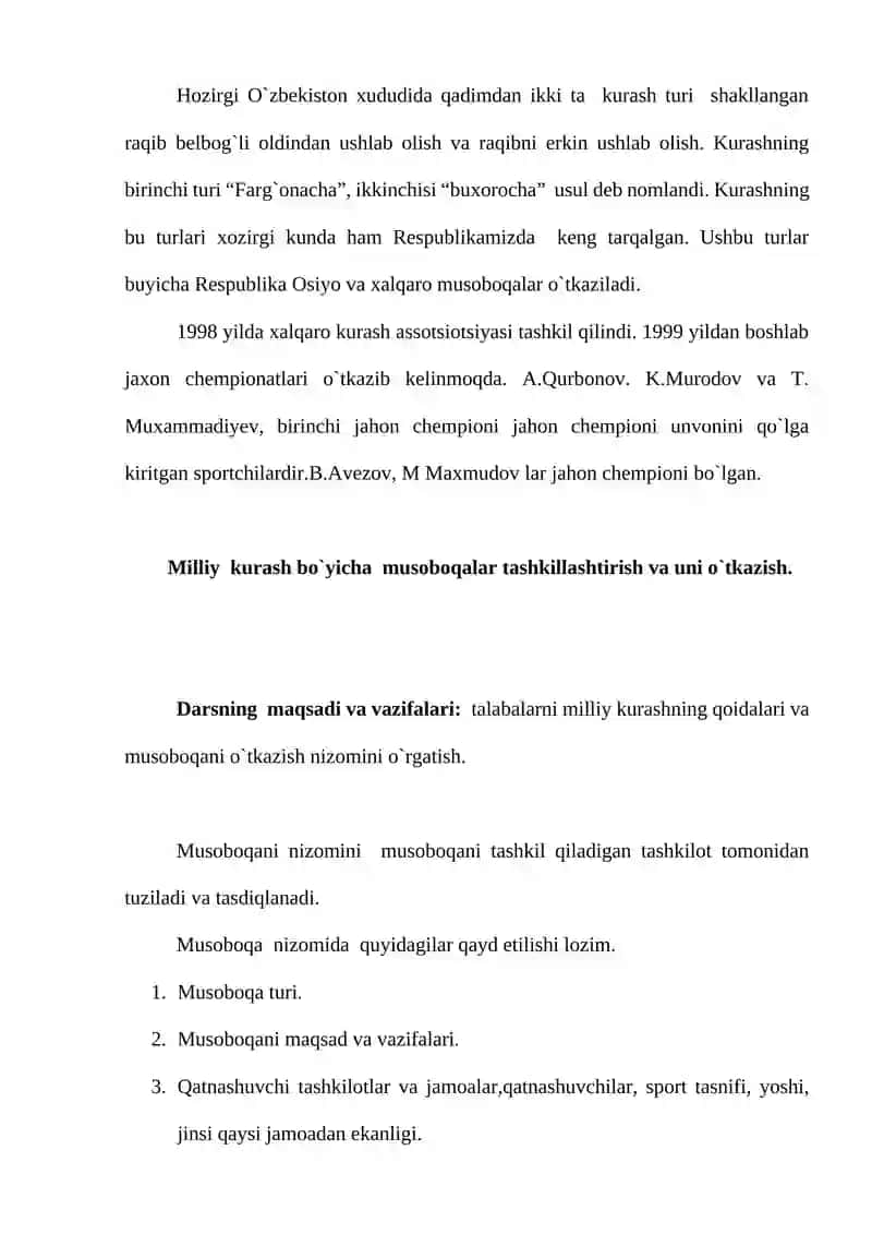 MILLIY KURASH 3