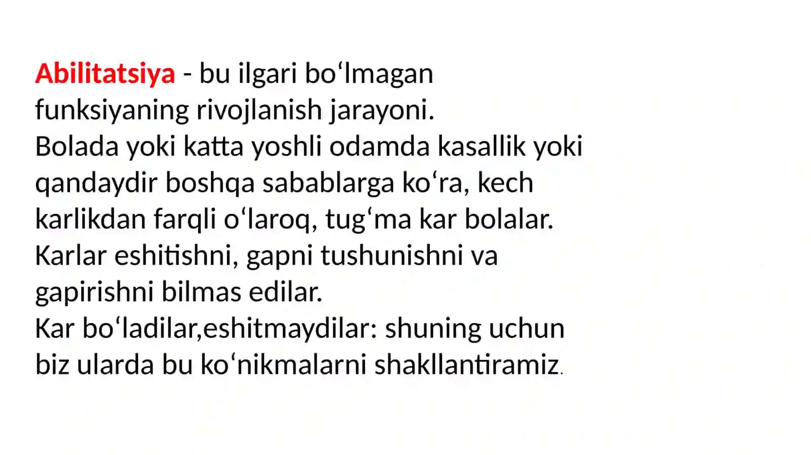 Bolalar bilan logopedik mashg'ulotlarni tashkil etish 3