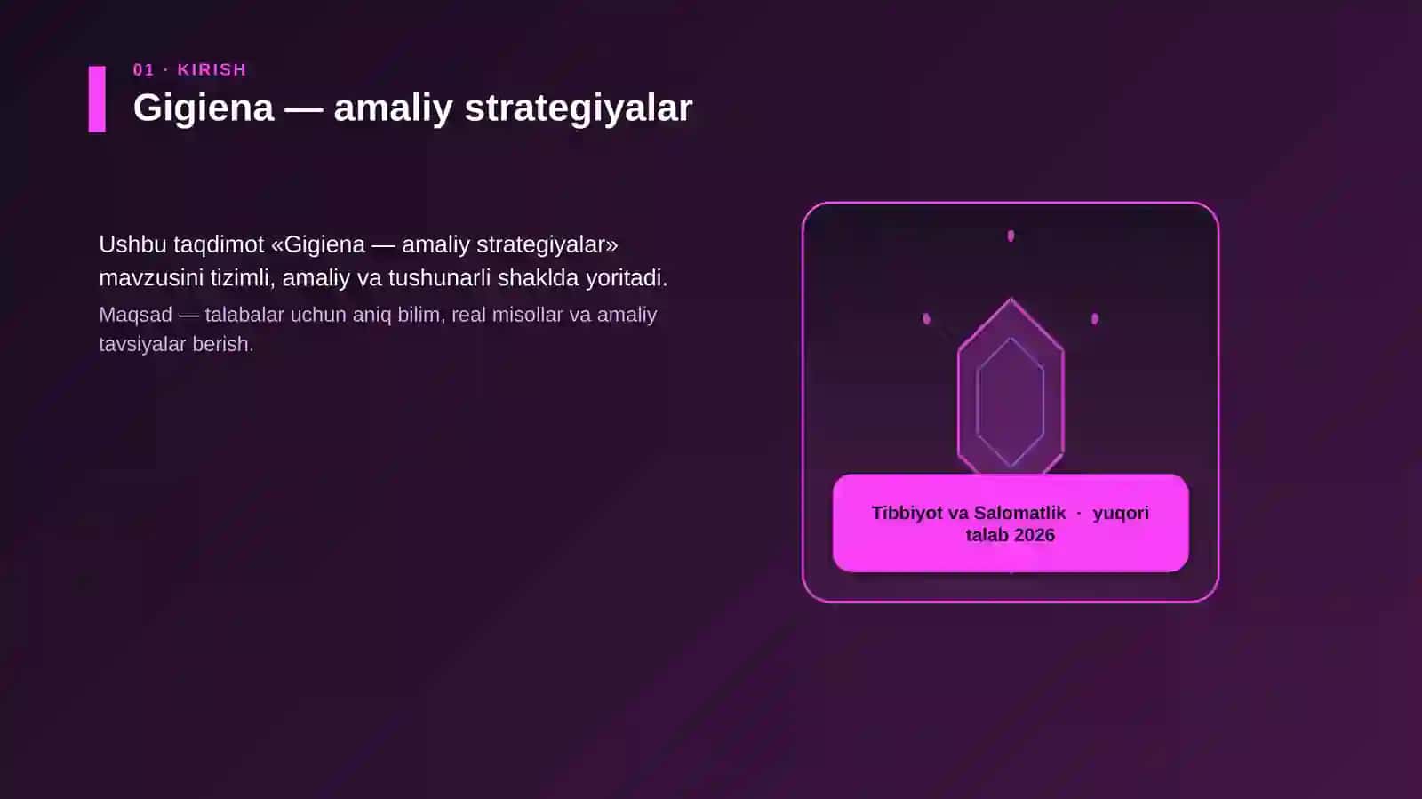 Gigiena — amaliy strategiyalar 3