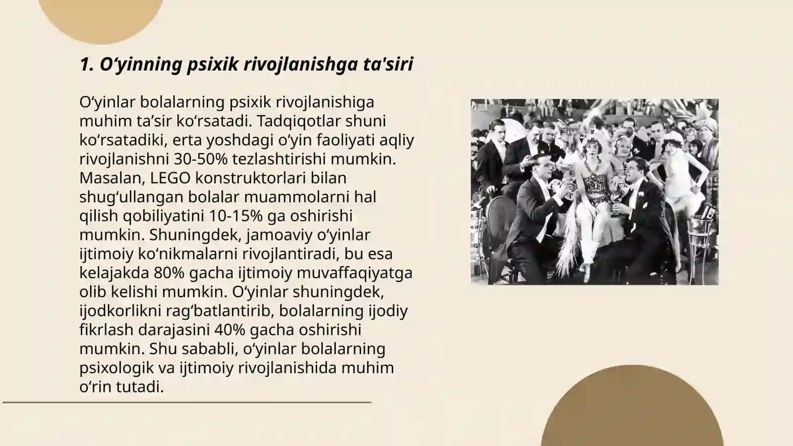 Oʻyinning maktabgacha yosh davrida psixik rivojlanish xususiyatlari Klicheva Ayhan 3