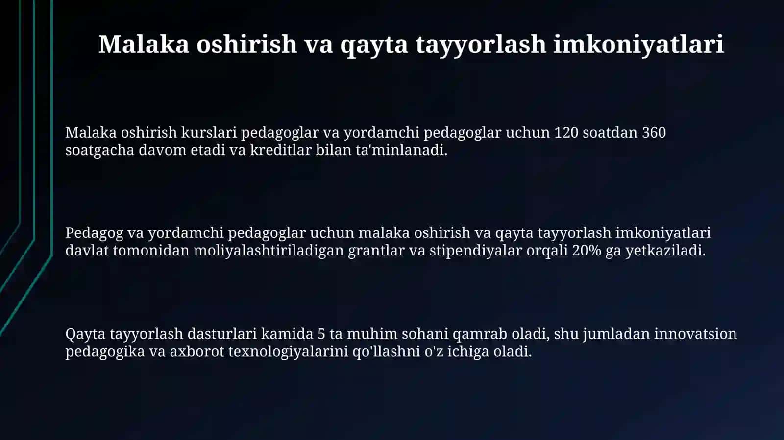 Malaka oshirish kurslari 3