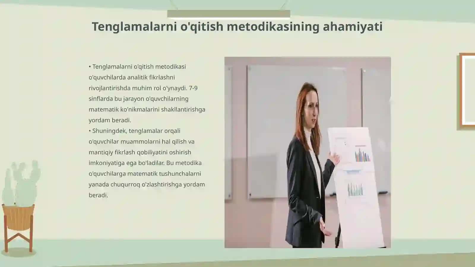 Matematika oʻqitish metodikasi 3