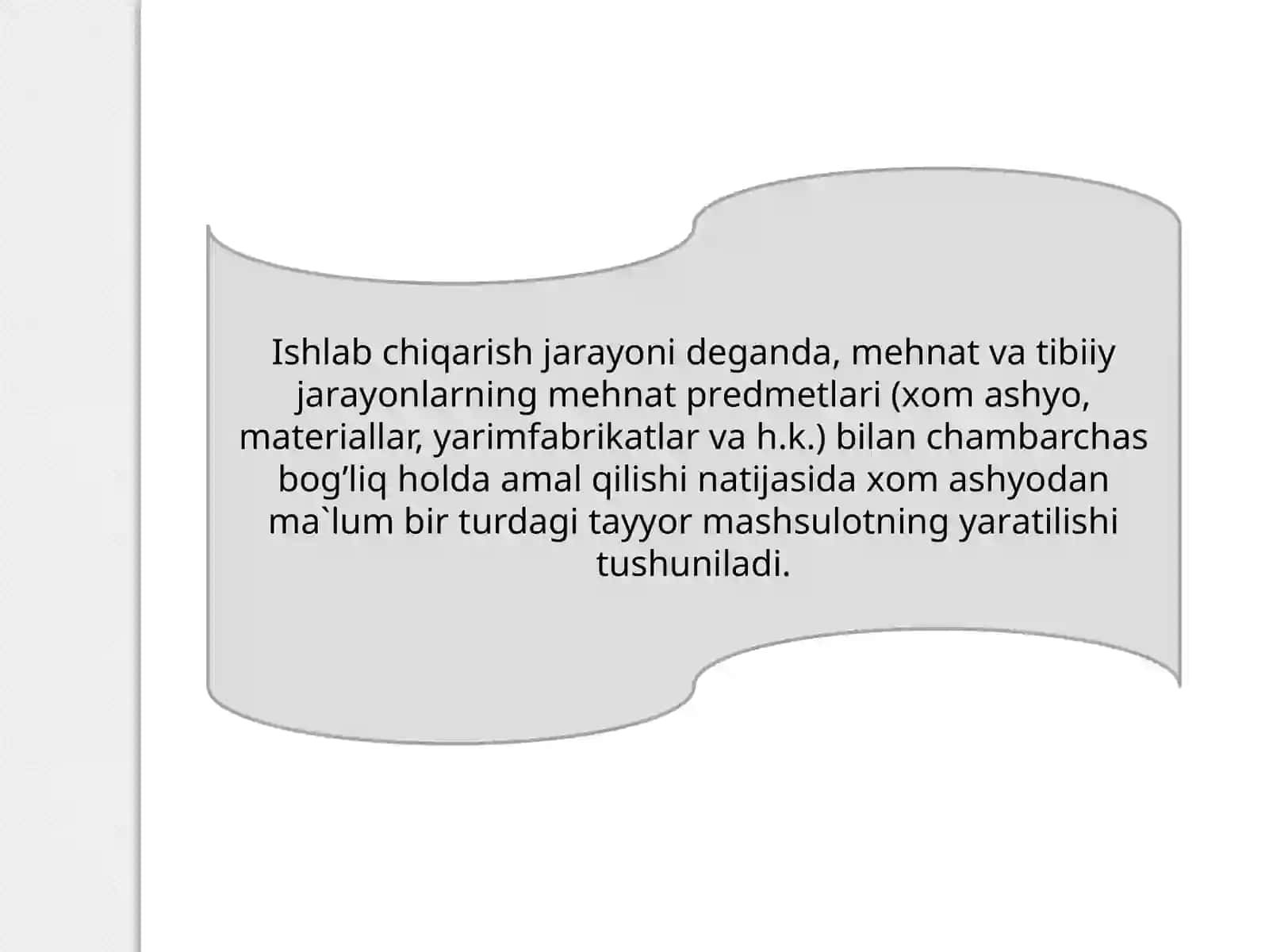 Ishlabchiqarishjarayoni va Ishlabchiqarishoperalari 3