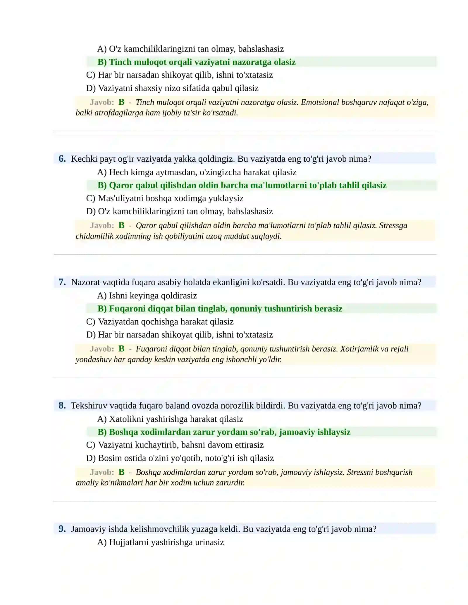 Psixologik sinov testlari 3