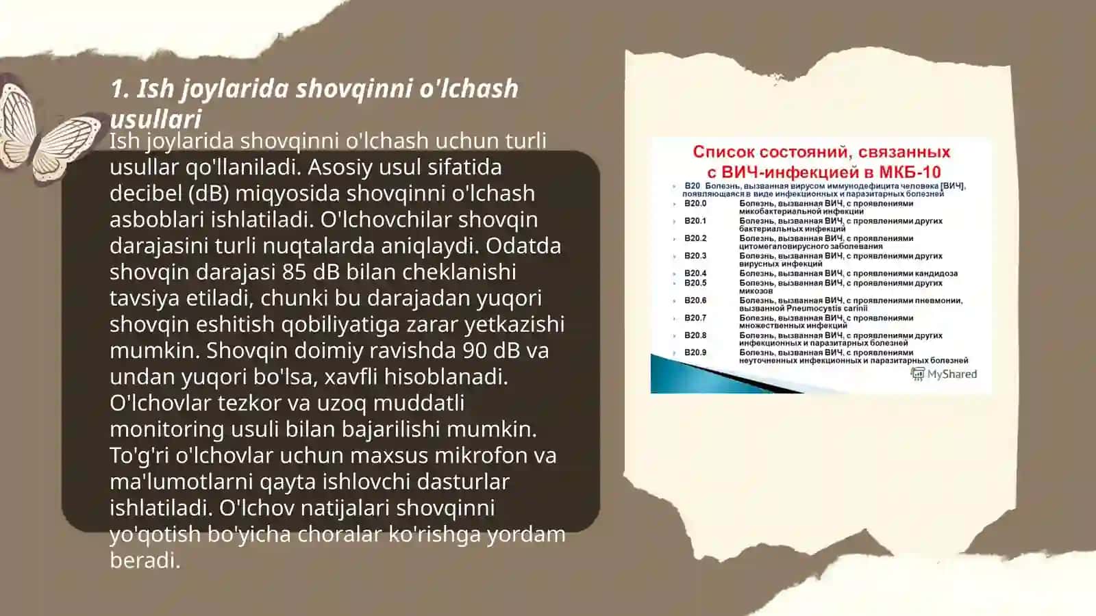 Ish joylarida shovqin va tebranishni tekshinsh va gigiyenik baholash 3