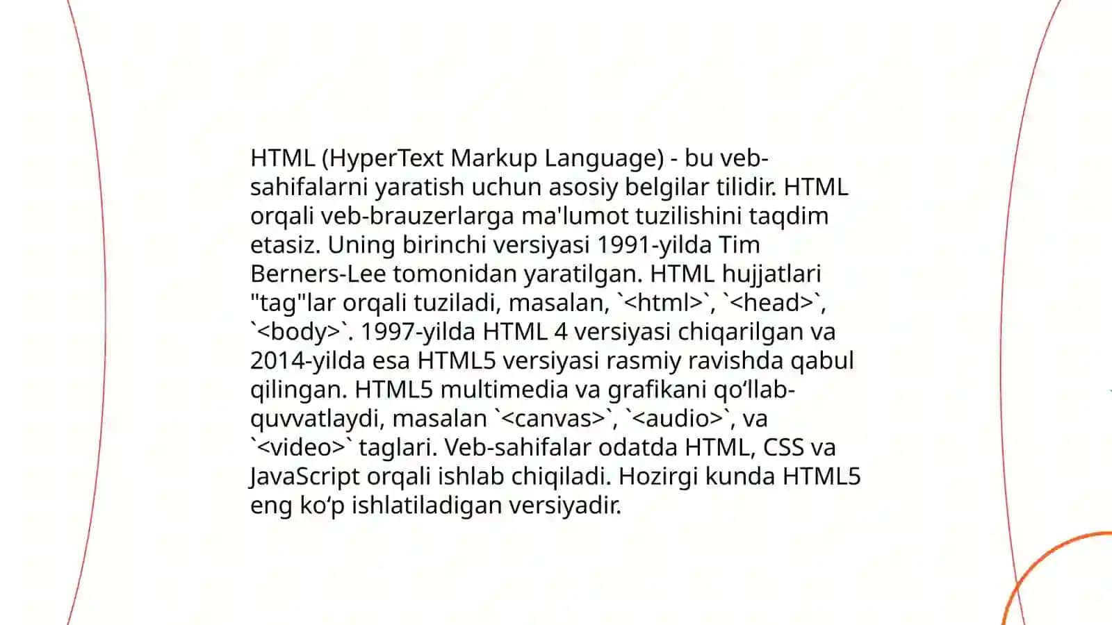 Web dasturlash 3