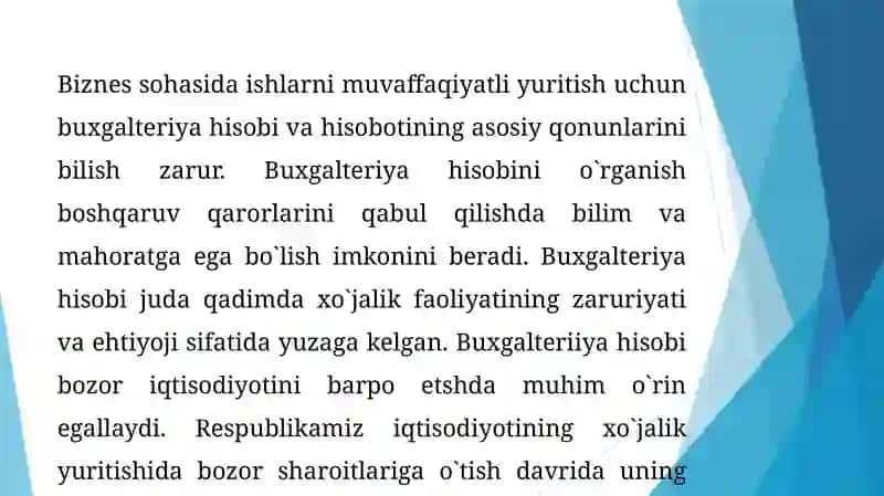 XOʻJALIKYURITUVCHI SUBEKTLARDA BUXGALTERYA HISOBINI TASHKIL ETISH VA UNING ASOSIY VAZIFALARI 3