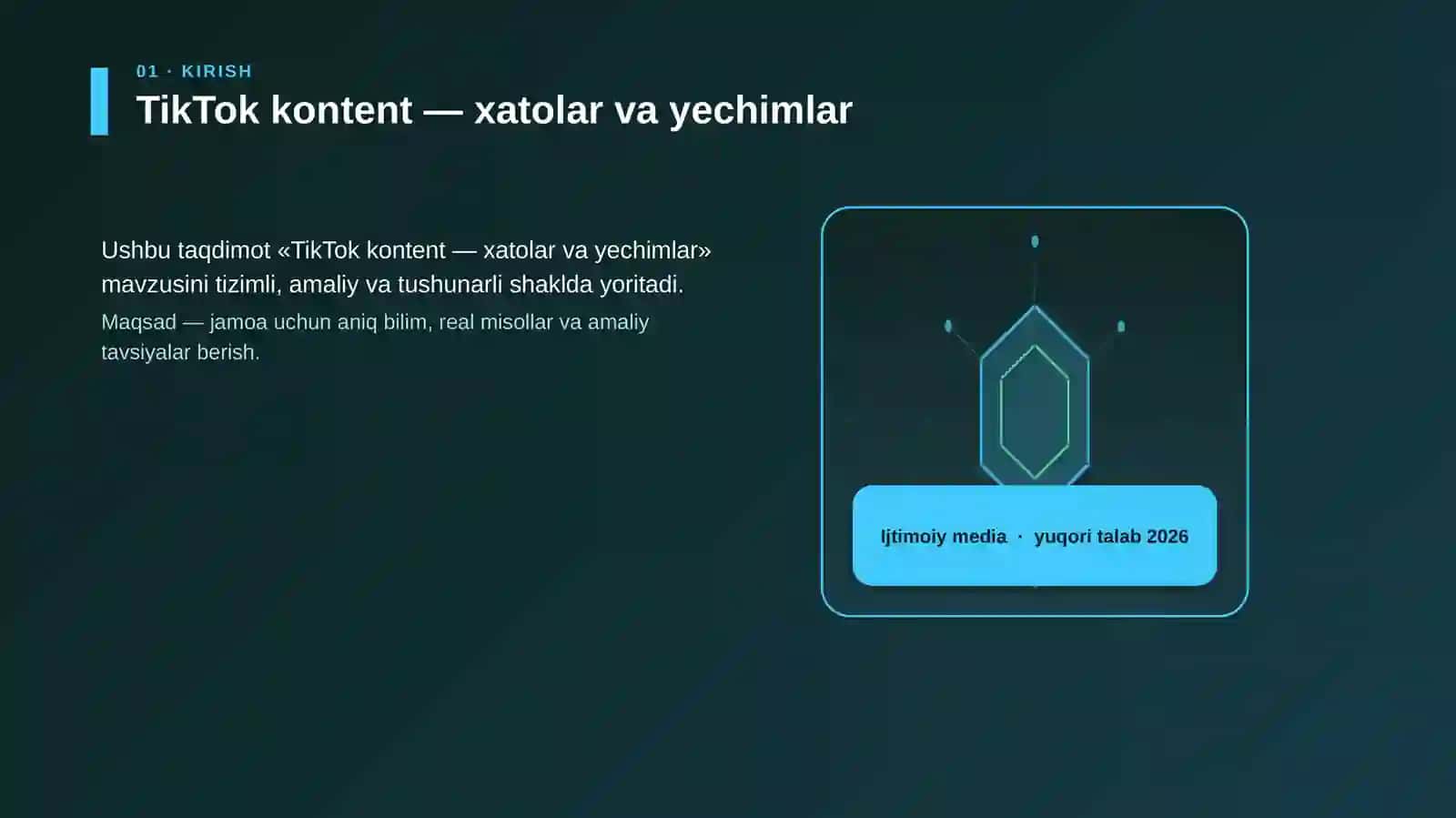 TikTok kontent — xatolar va yechimlar 3