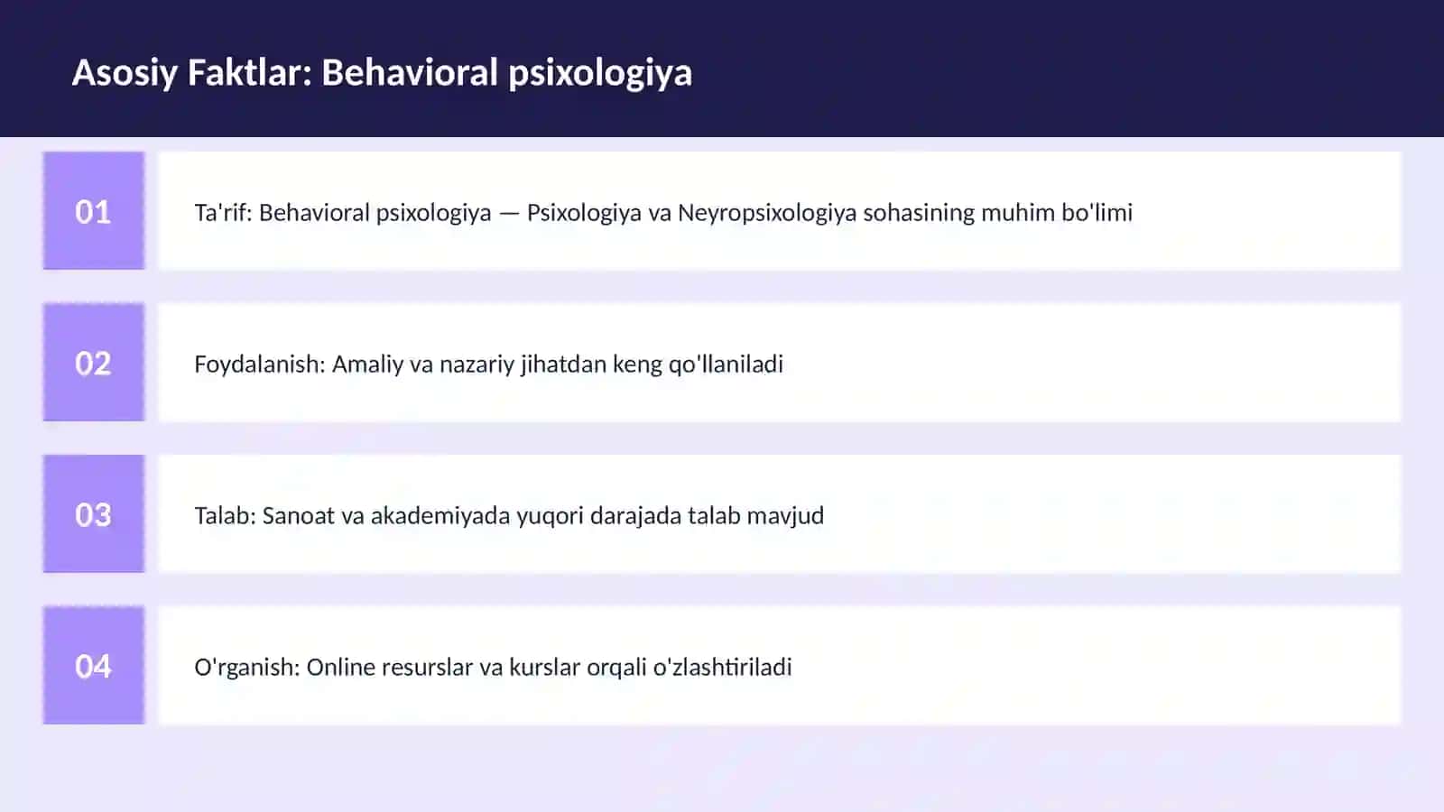 Behavioral psixologiya 3