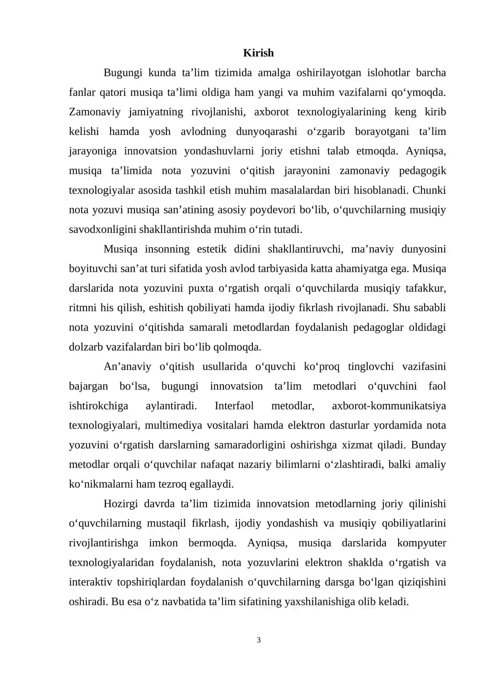 NOTA YOZUVINI O‘ZGARTIRISHDA INOVATSION TA'LIM METODLARIDAN FOYDALANISH 3