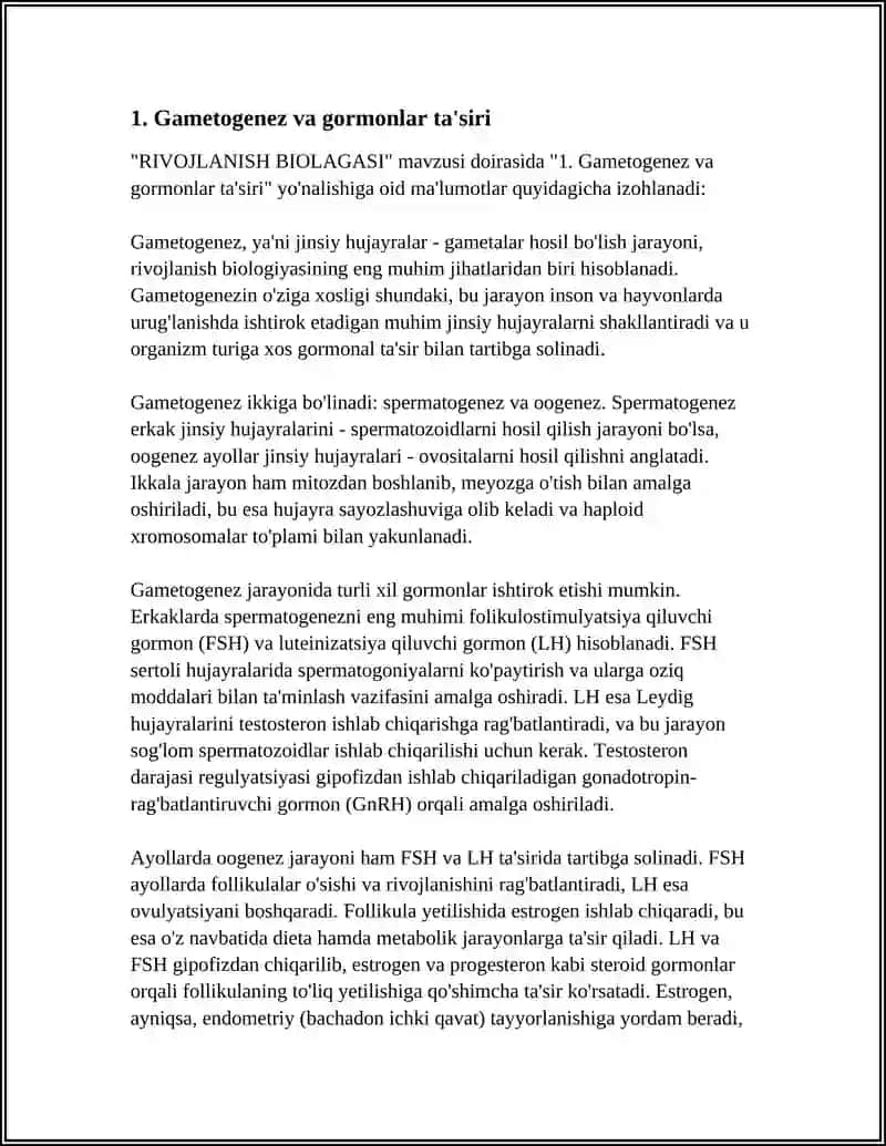 RIVOJLANISH BIOLAGASI 3