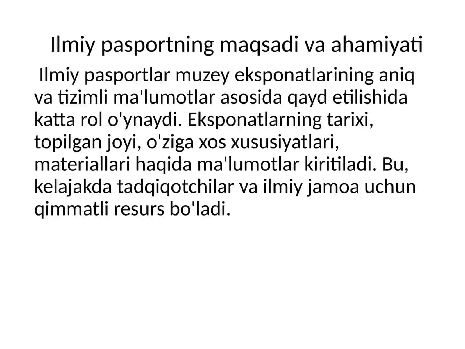 Ilmiypasportning maqsadi va ahomiati 3