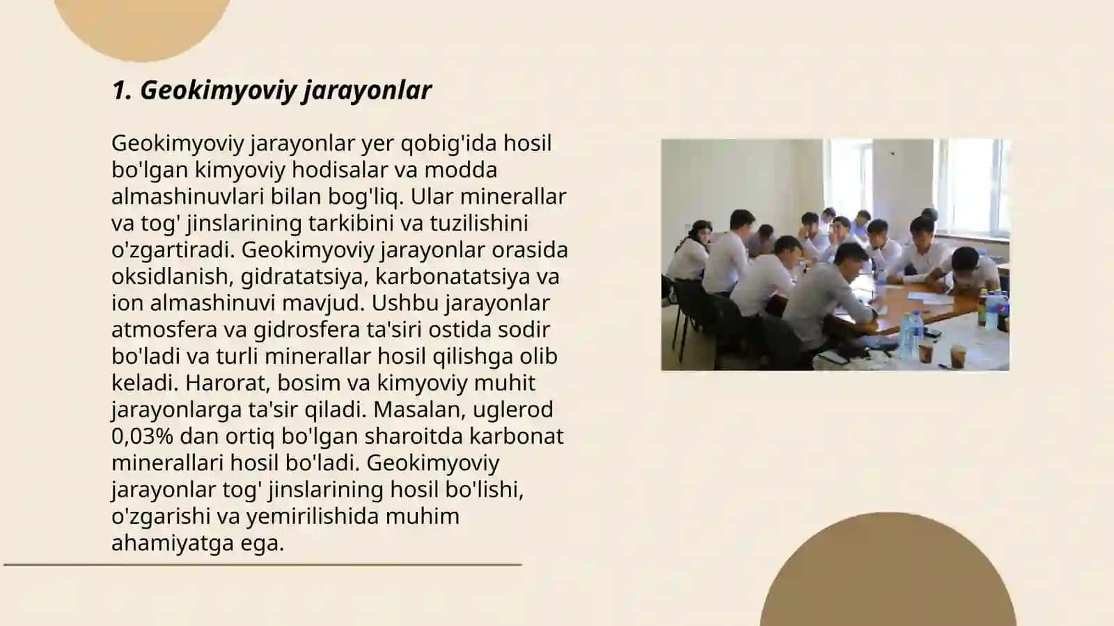 Nazariy geokimyo 3