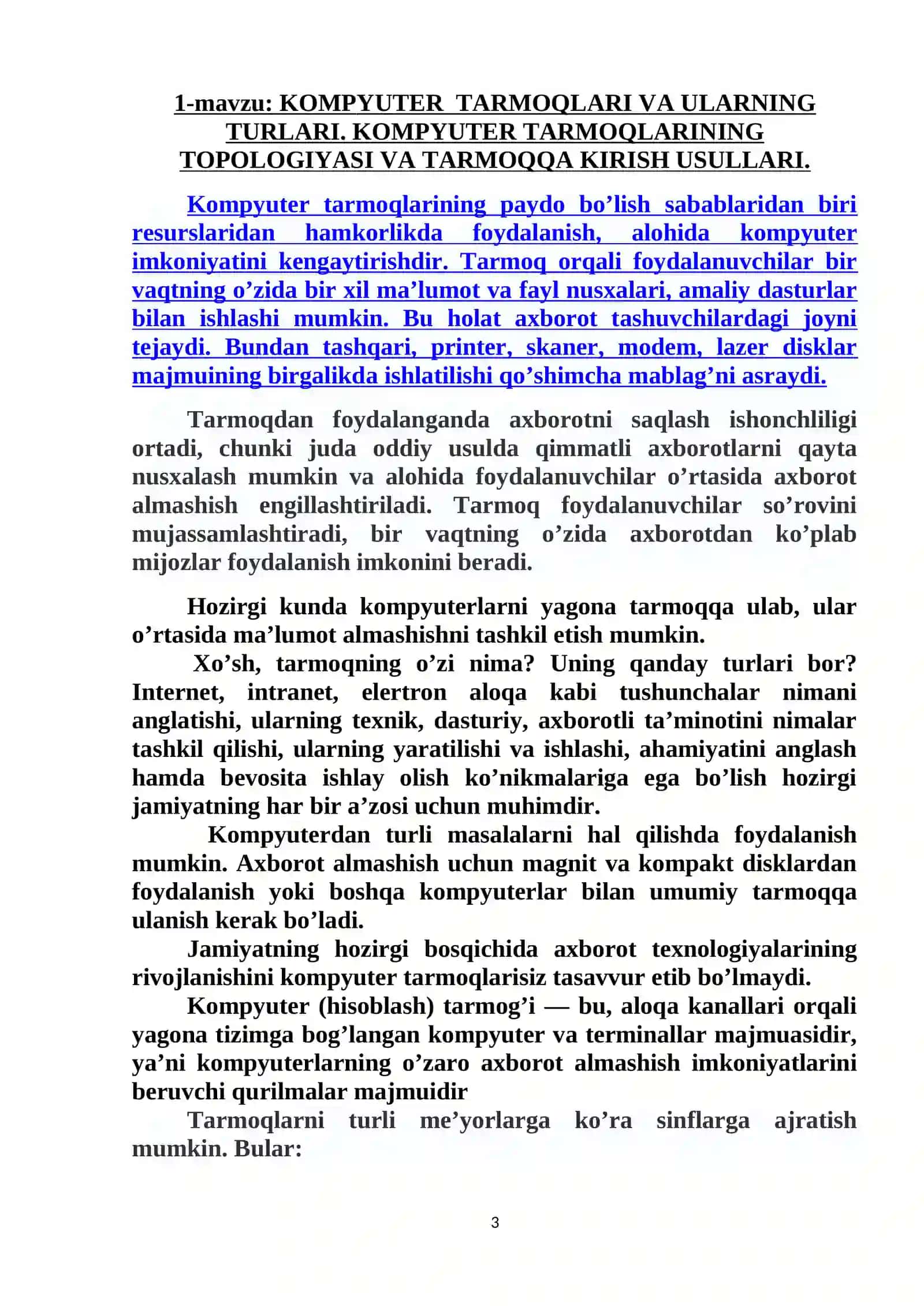 KIMYO O’QITISH METODIKASI 3