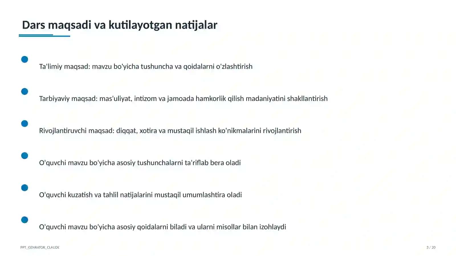 Genetika asoslari: Mendel qonunlari (9-sinf) 3