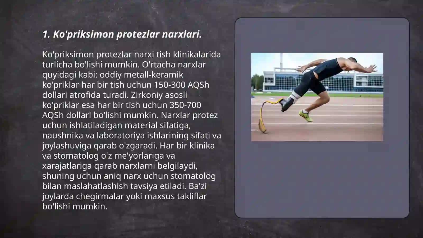 Ko'priksimon protezlar 3