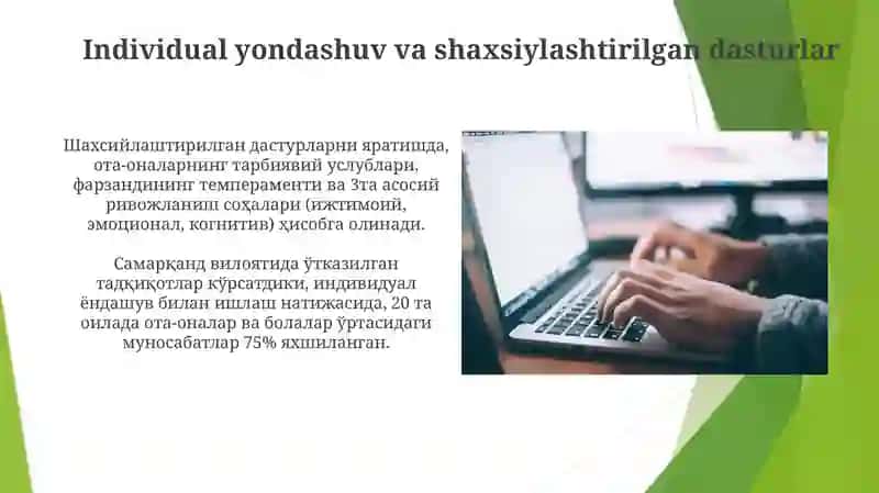 Ota-onalar bilan korreksion rivojlantiruvchi ishlar 3
