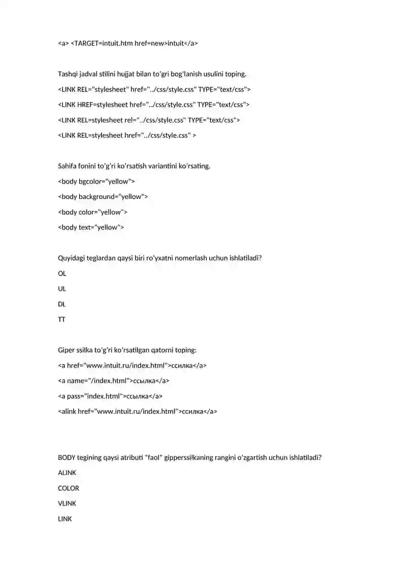 HTML ning konstruksiyasi 3
