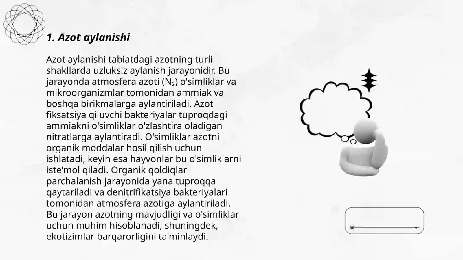 Moddalarning biosferada aylanishi 3