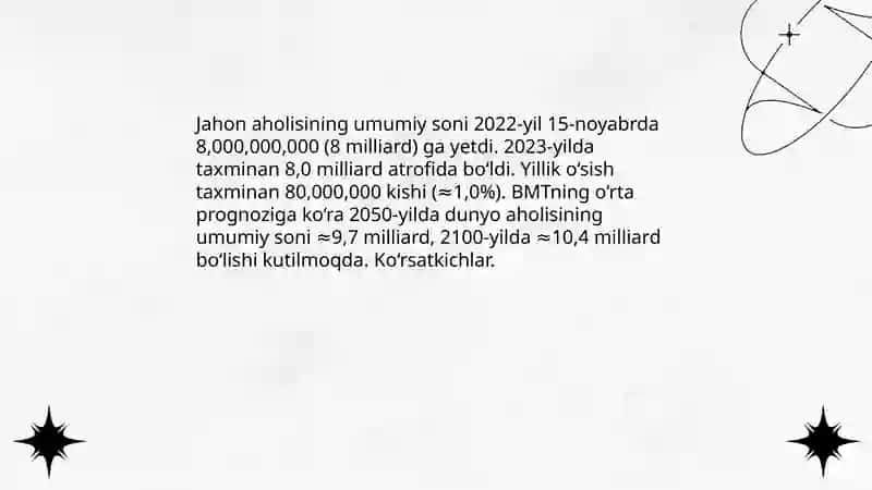Dunyo axolisi va joylashuvi 3