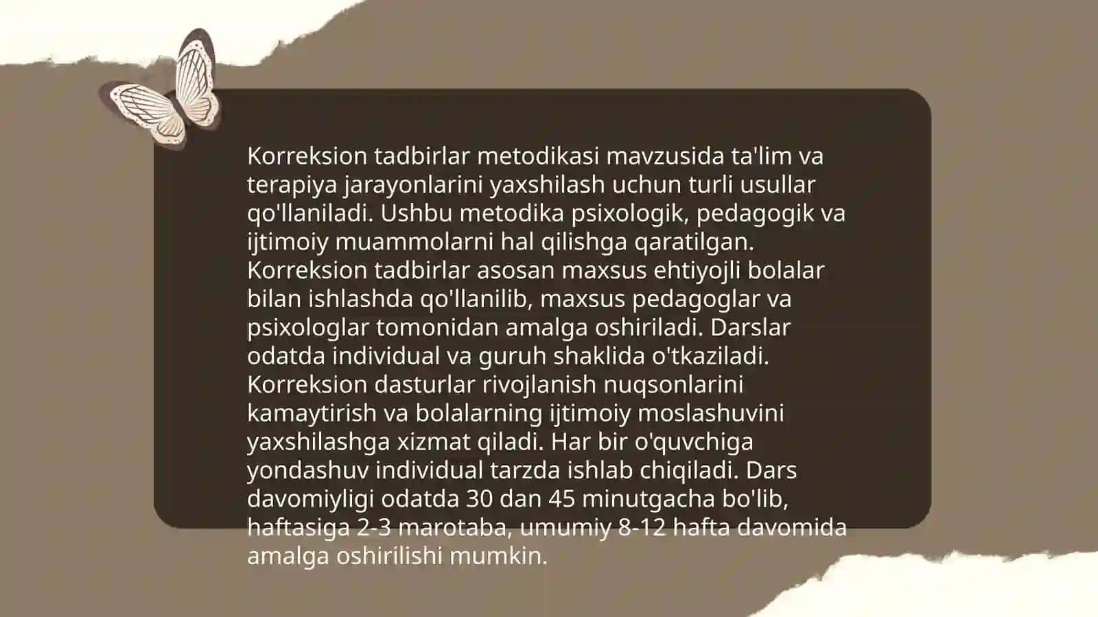 Korreksion tadbirlar metodikasi 3